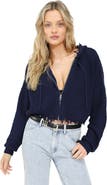 Belle & Bloom Another Love Fringe Zip Knit