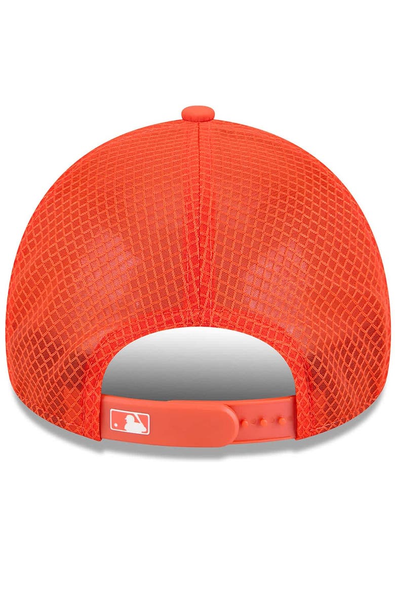 Men's New Era Orange Baltimore Orioles 2026 Batting Practice Alternate Apex 9FORTY Adjustable Hat, Alternate, color, Orange