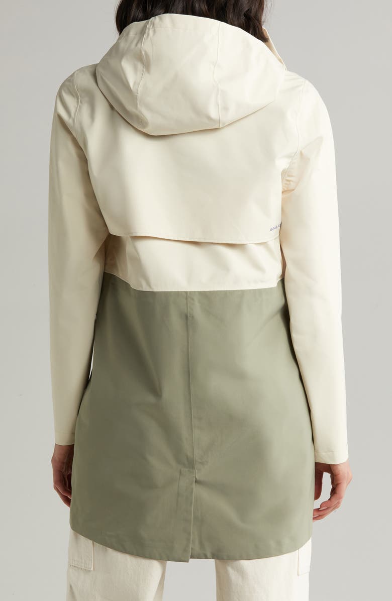 Cotopaxi Cielo Colorblock Waterproof Trench Coat, Alternate, color,
