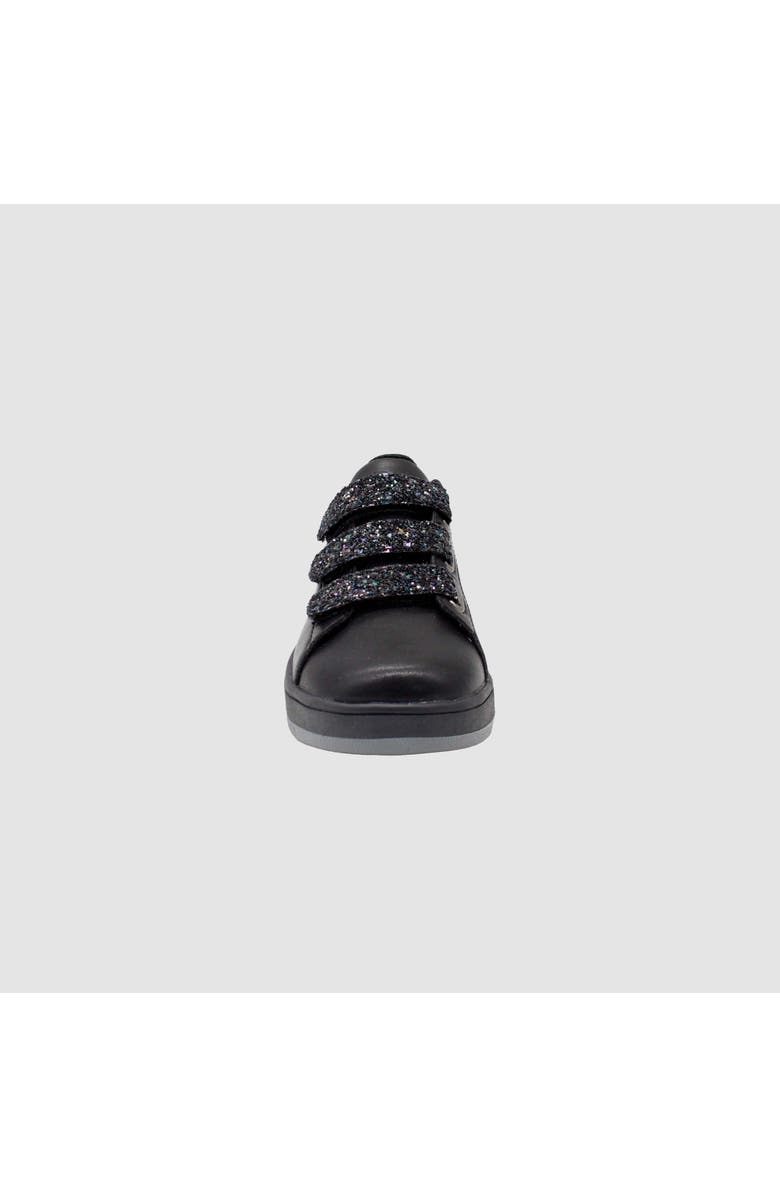 DrD Kids Footwear Fresno Sneaker, Alternate, color, Black/Sparkle