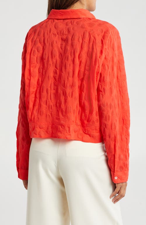 Patrizia Luca Tie Hem Button Front Shirt