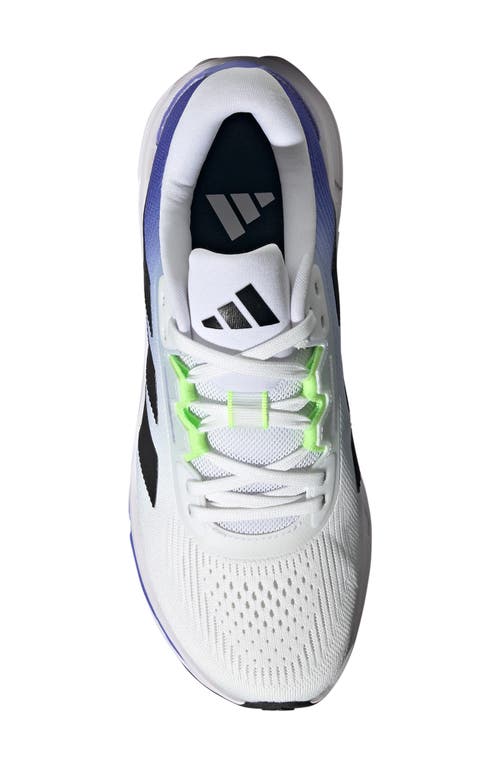Adidas Originals Adidas Questar 3 Running Shoe In White/black/blue