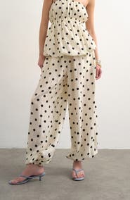 Topshop Dot Balloon Pants