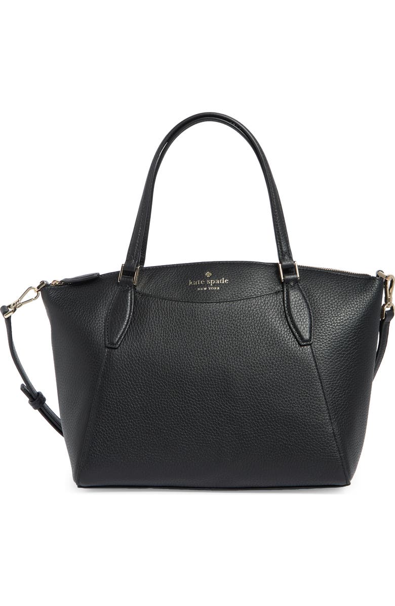 Kate Spade New York monica satchel, Main, color, Black