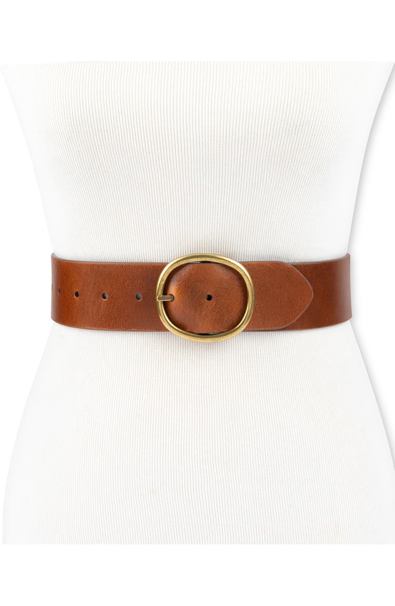 Cole Haan Reversible Centerbar Leather Belt, Alternate, color, Tan/ Black