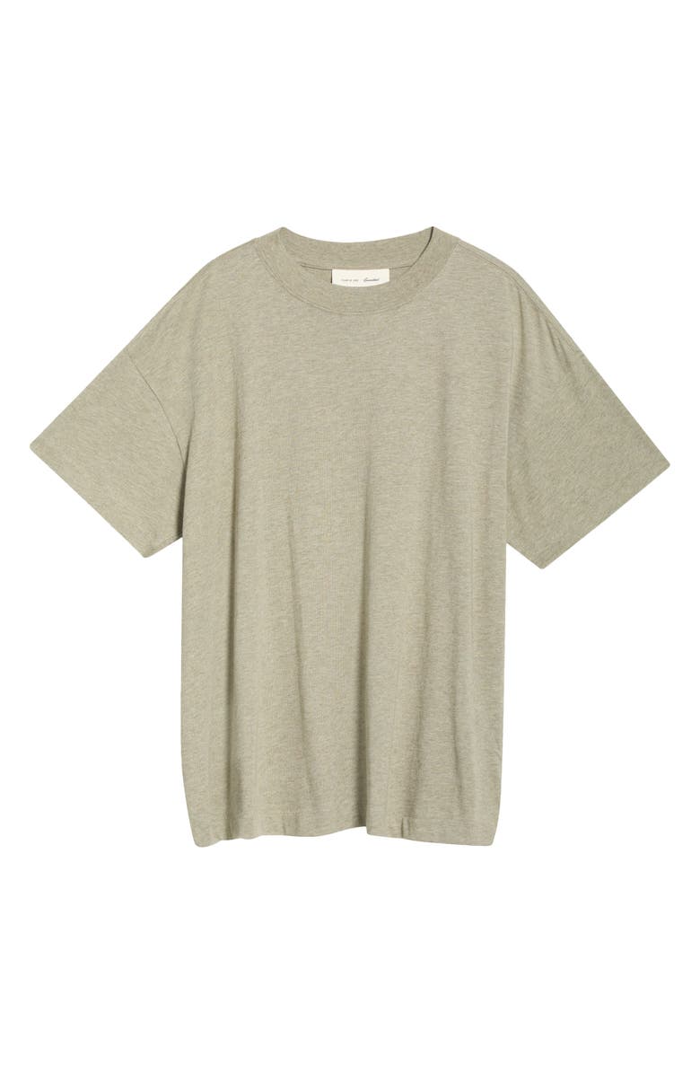 Fear of God Essentials Essential Cotton Blend T-Shirt, Main, color, Seal Heather