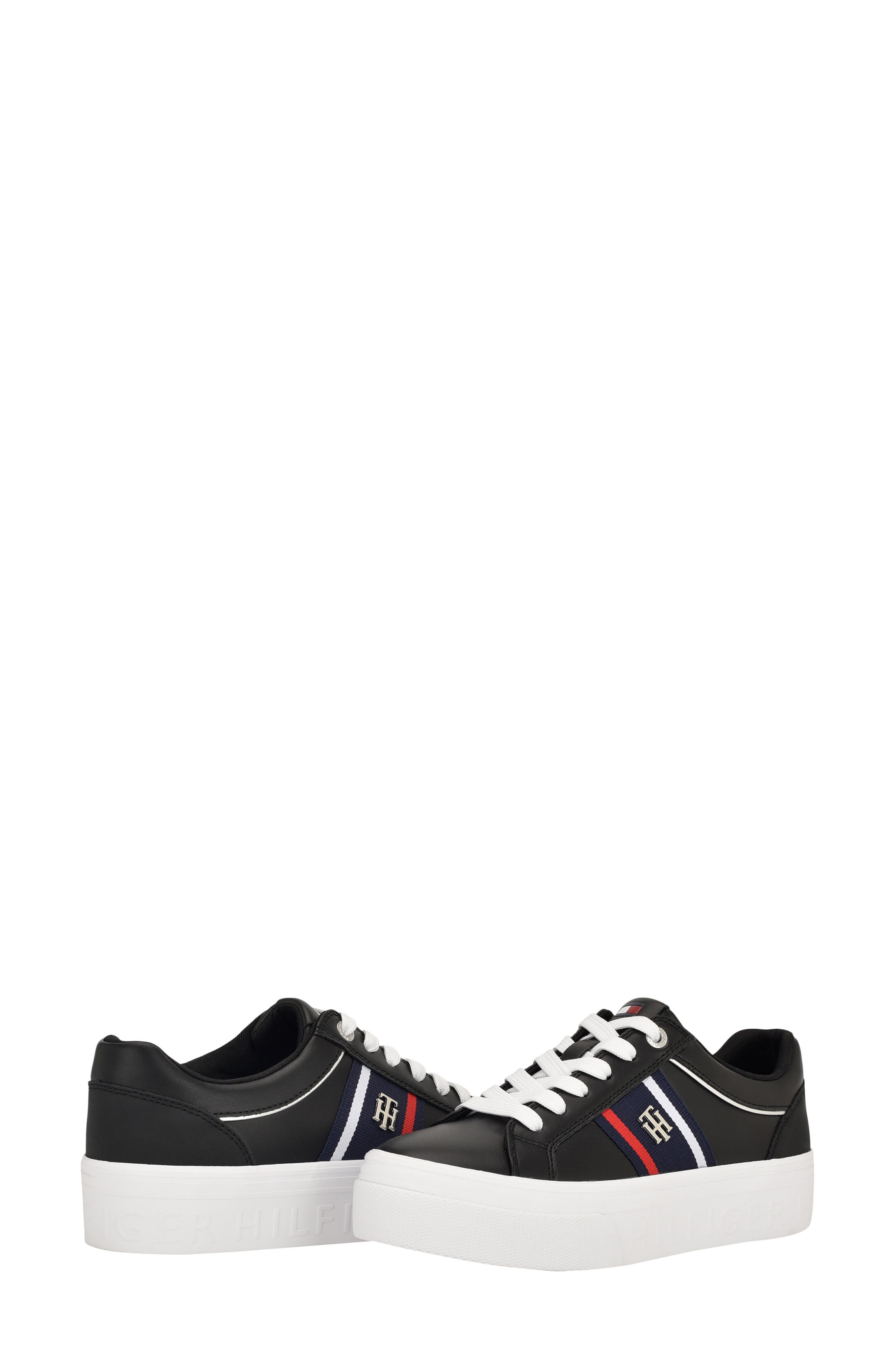 Tommy Hilfiger Badria Sneaker, Alternate, color, Black