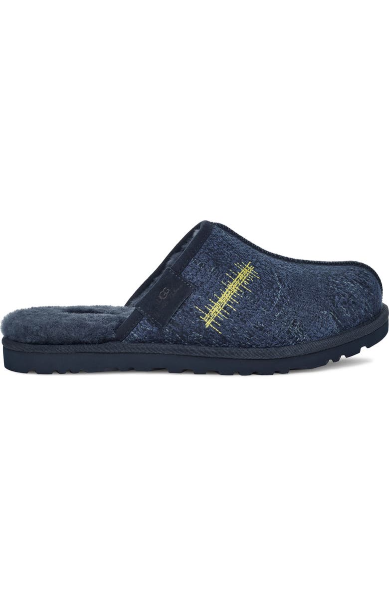 UGG<sup>®</sup> x The Elder Statesmen Gender Inclusive Genuine Shearling Lined Slide Slipper, Alternate, color,