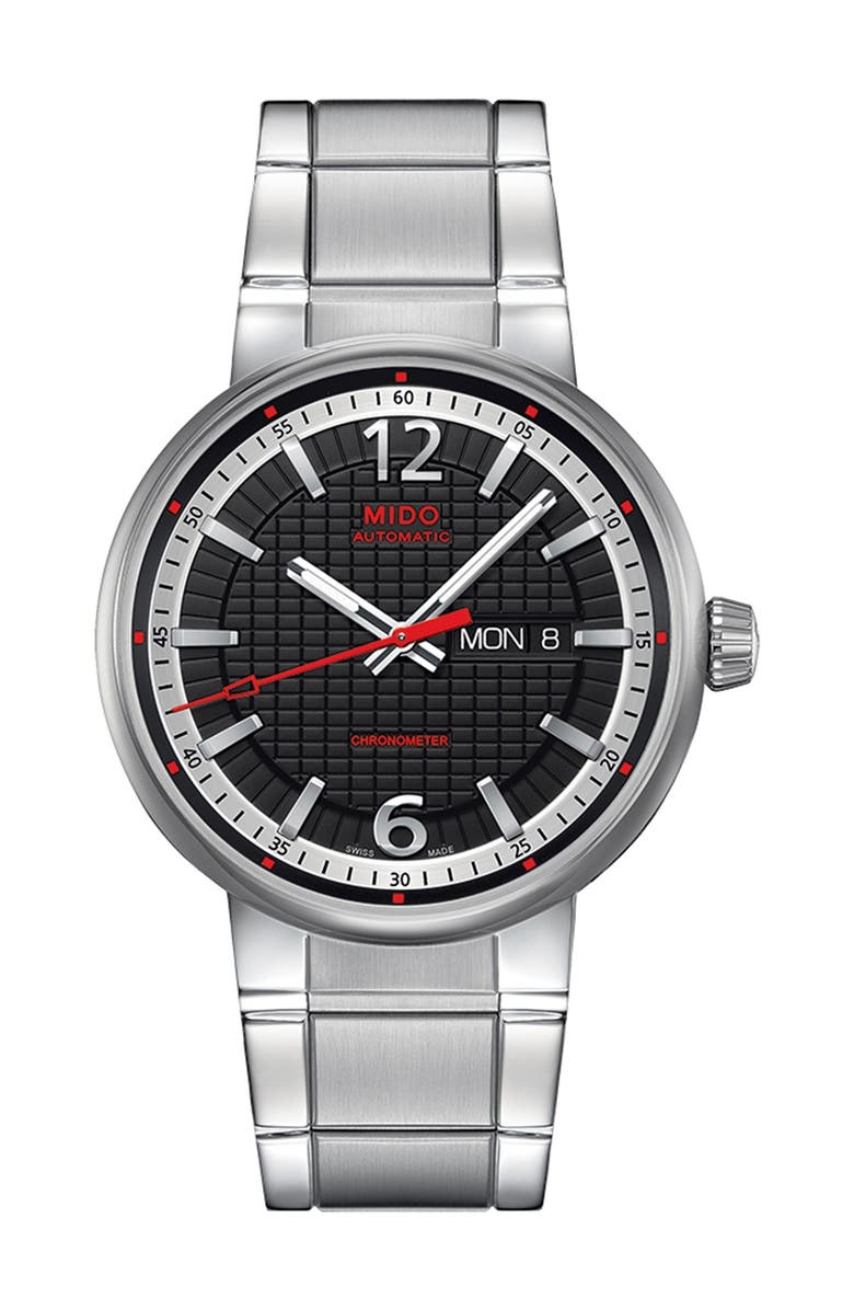 MIDO Men's Great Wall Automatic Bracelet Watch, 42mm, Main, color, 