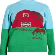 SUGARLIPS Kelsey's Farm Jacquard Sweater