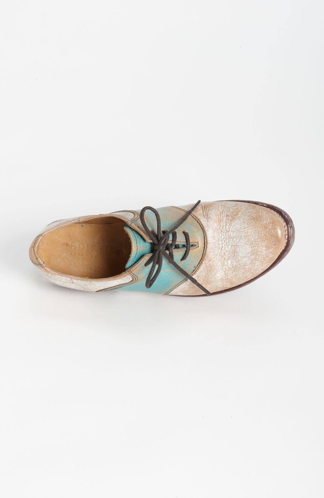 'Fury' Saddle Shoe, Alternate, color, NECTAR/ TURQUOISE