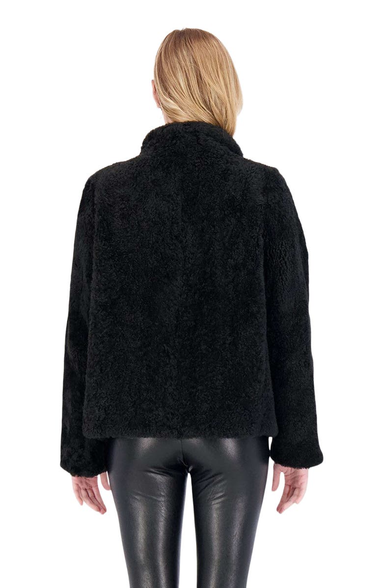 GORSKI Sheared Genuine Shearling Jacket, Alternate, color, Black