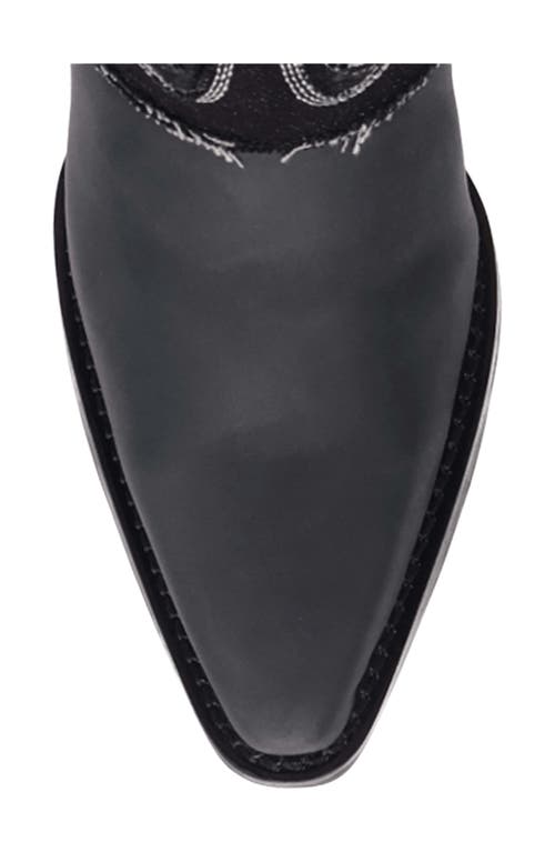 Dingo Knee High Western Boot In Black