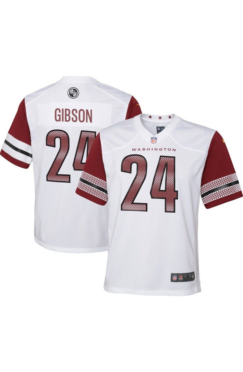 Nike Youth Nike Antonio Gibson White Washington Commanders Game Jersey, Main, color, 