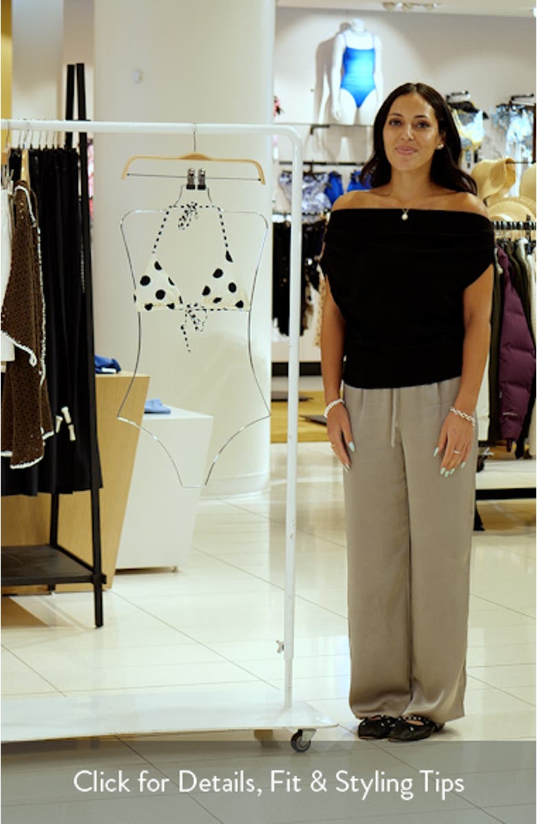 Jenner Triangle Bikini Top, sales video thumbnail