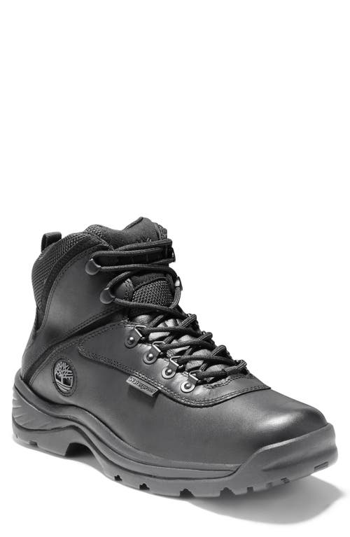 Timberland White Ledge Waterproof Hiking Boot In Black