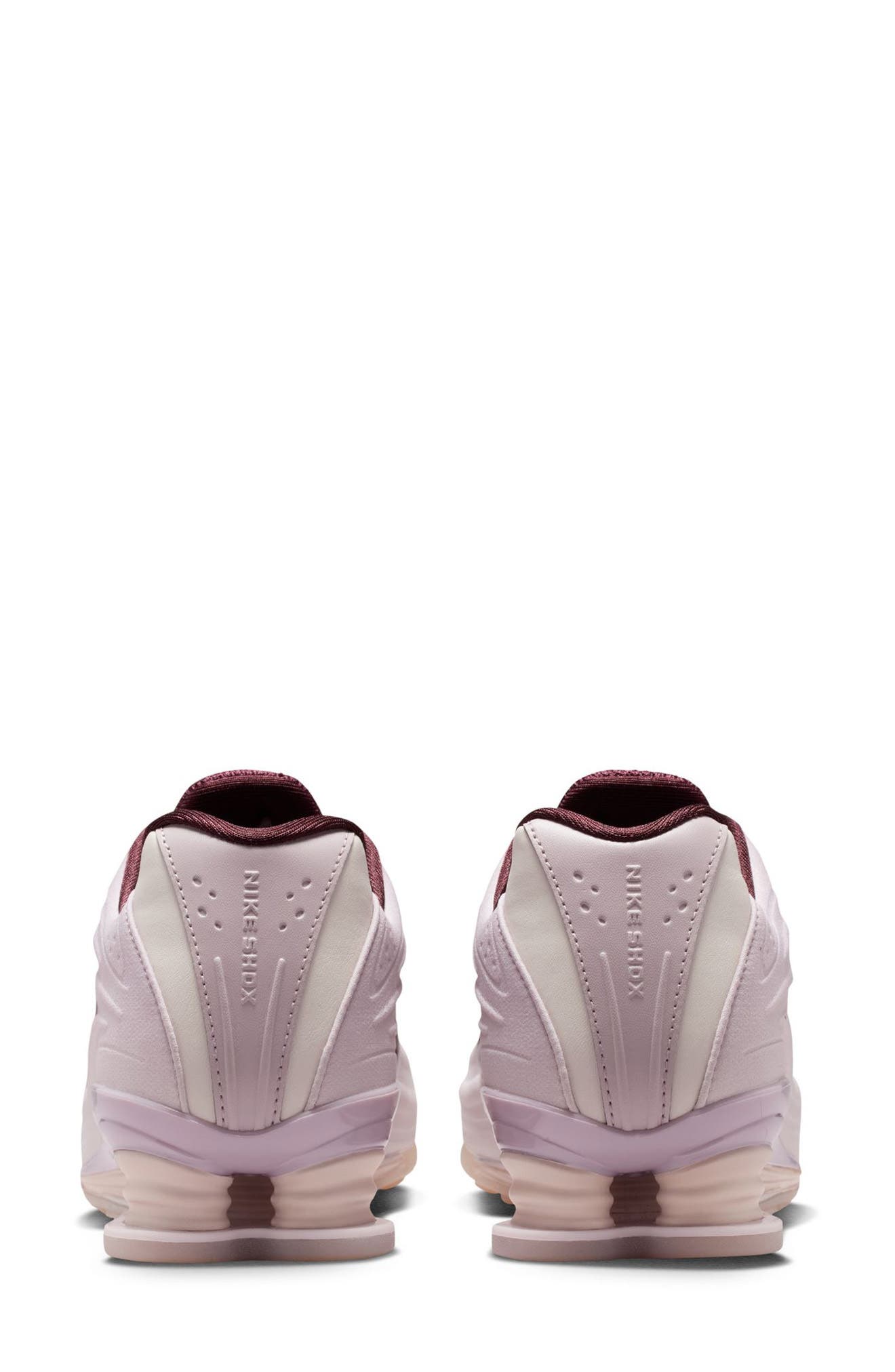Shox Z SE Sneaker, Alternate, color, PARTICLE ROSE/ BURGUNDY CRUSH