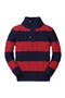  Wide Red And Navy Stripe