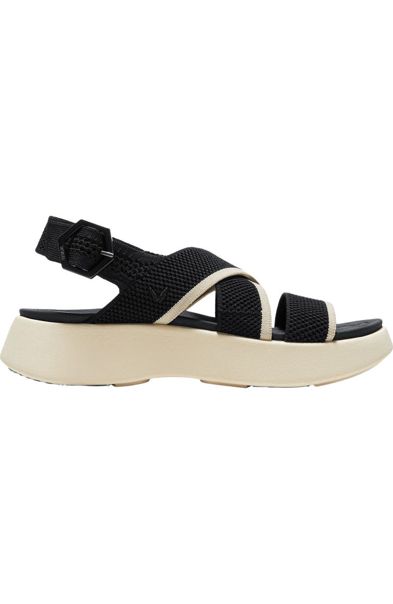 VIVAIA AdaptAll Sport Sandals, Alternate, color, Black Cream Ivory