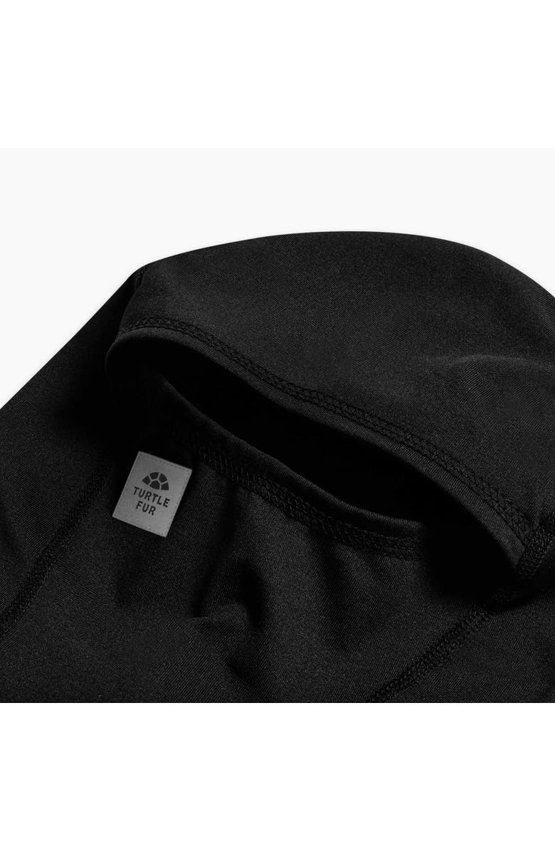 Turtle Fur Youth MaxClava Balaclava, Alternate, color, Black