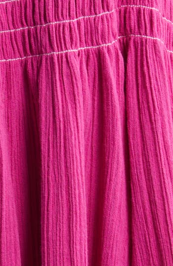 Heartland Embroidered Bodice Cotton Minidress