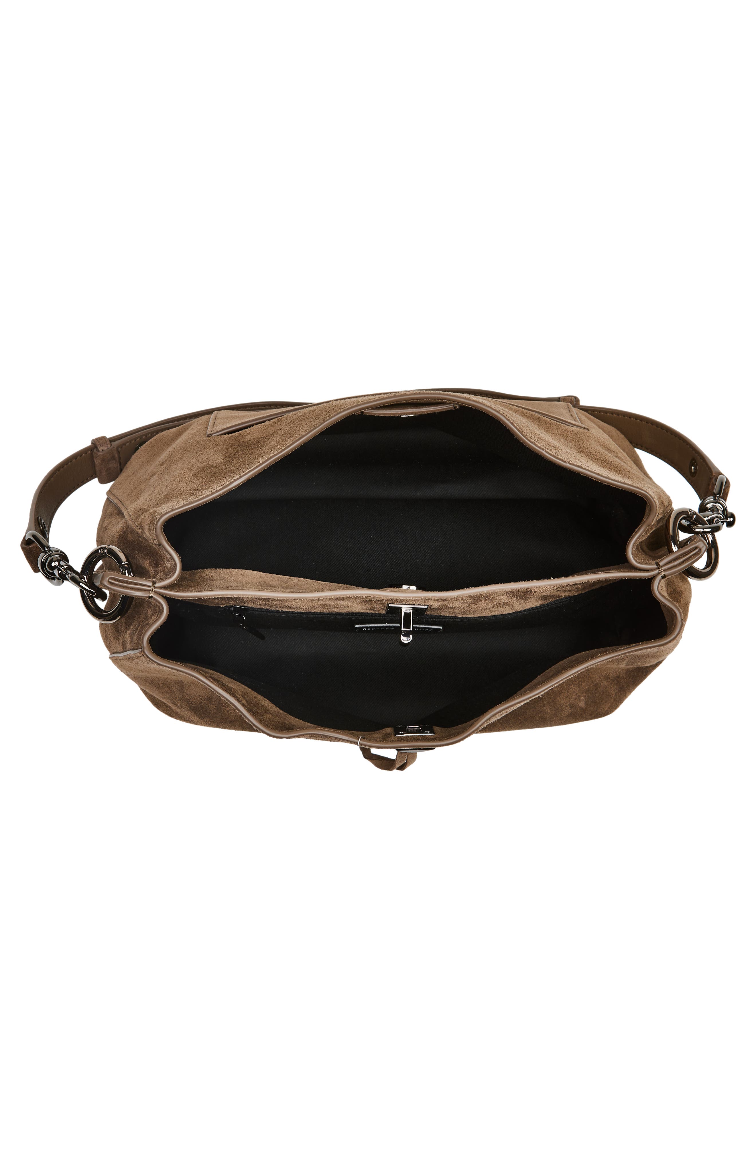 Rebecca Minkoff Darren East/West Leather Shoulder Bag, Alternate, color, 