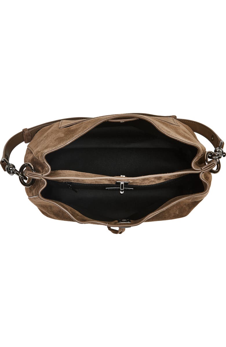 Rebecca Minkoff Darren East/West Leather Shoulder Bag, Alternate, color,