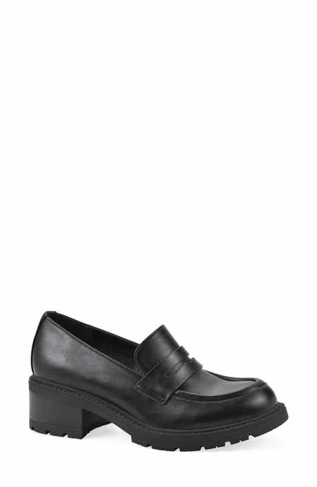 Brigetty Heeled Penny Loafer