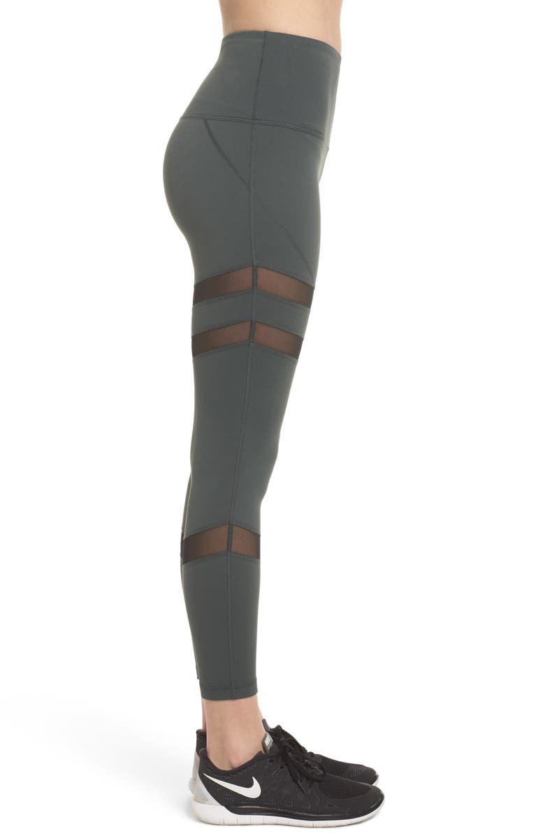 Zella Good Sport High Waist Midi Leggings, Alternate, color, 