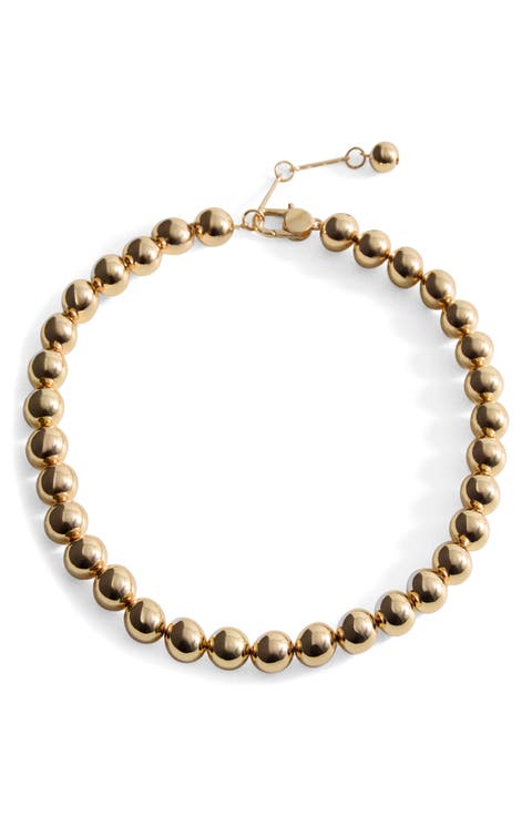 Selection Polished Bead Necklace