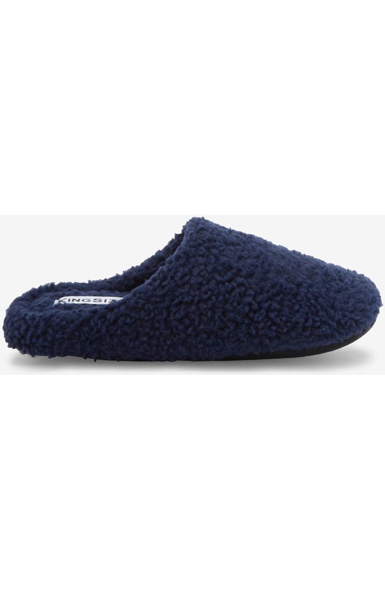KingSize Fleece Slippers, Alternate, color, Black