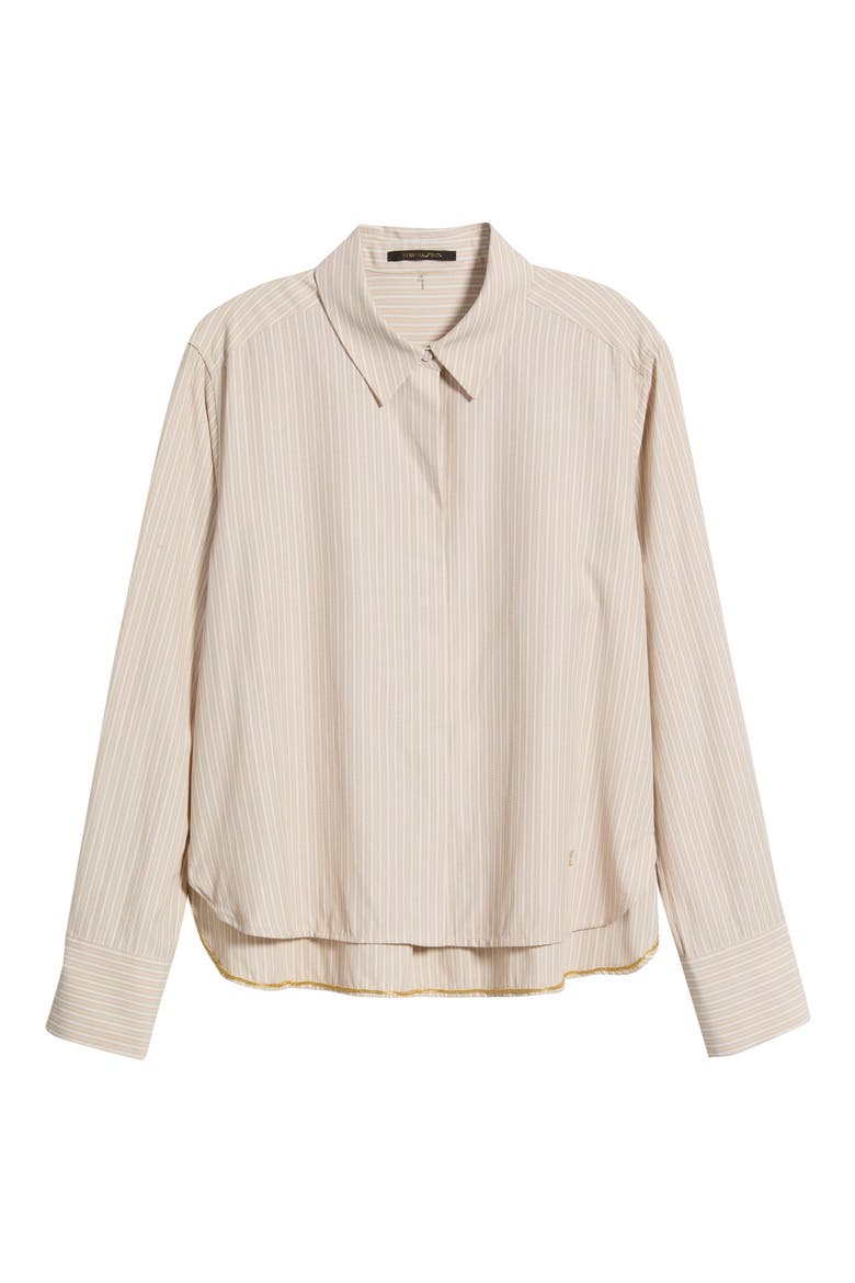 Alexie Button-Up Shirt, Main, color, ANTIQUE/ WHITE