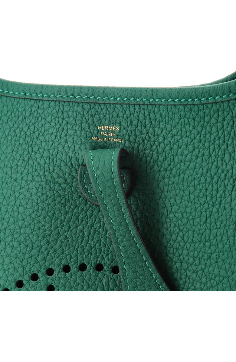 Pre-Owned Hermes Evelyne Bag Gen III Clemence TPM, Alternate, color, Vert Moyen