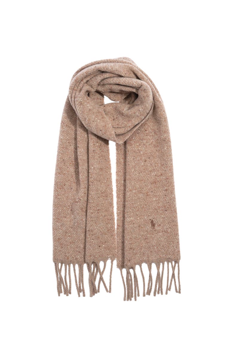 Polo Ralph Lauren Donegal Scarf, Alternate, color, Italian Heather