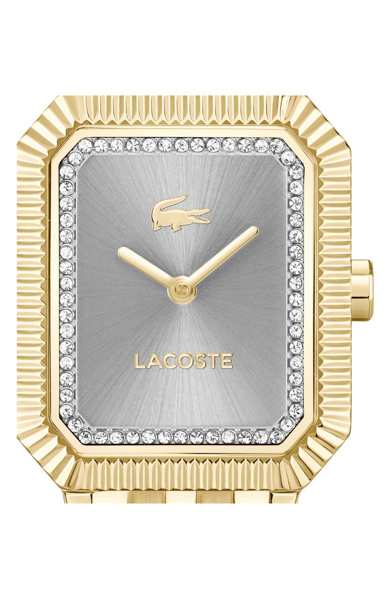 Lacoste Parisienne Bracelet Watch, 28.3mm x 20.7mm, Alternate, color, Grey