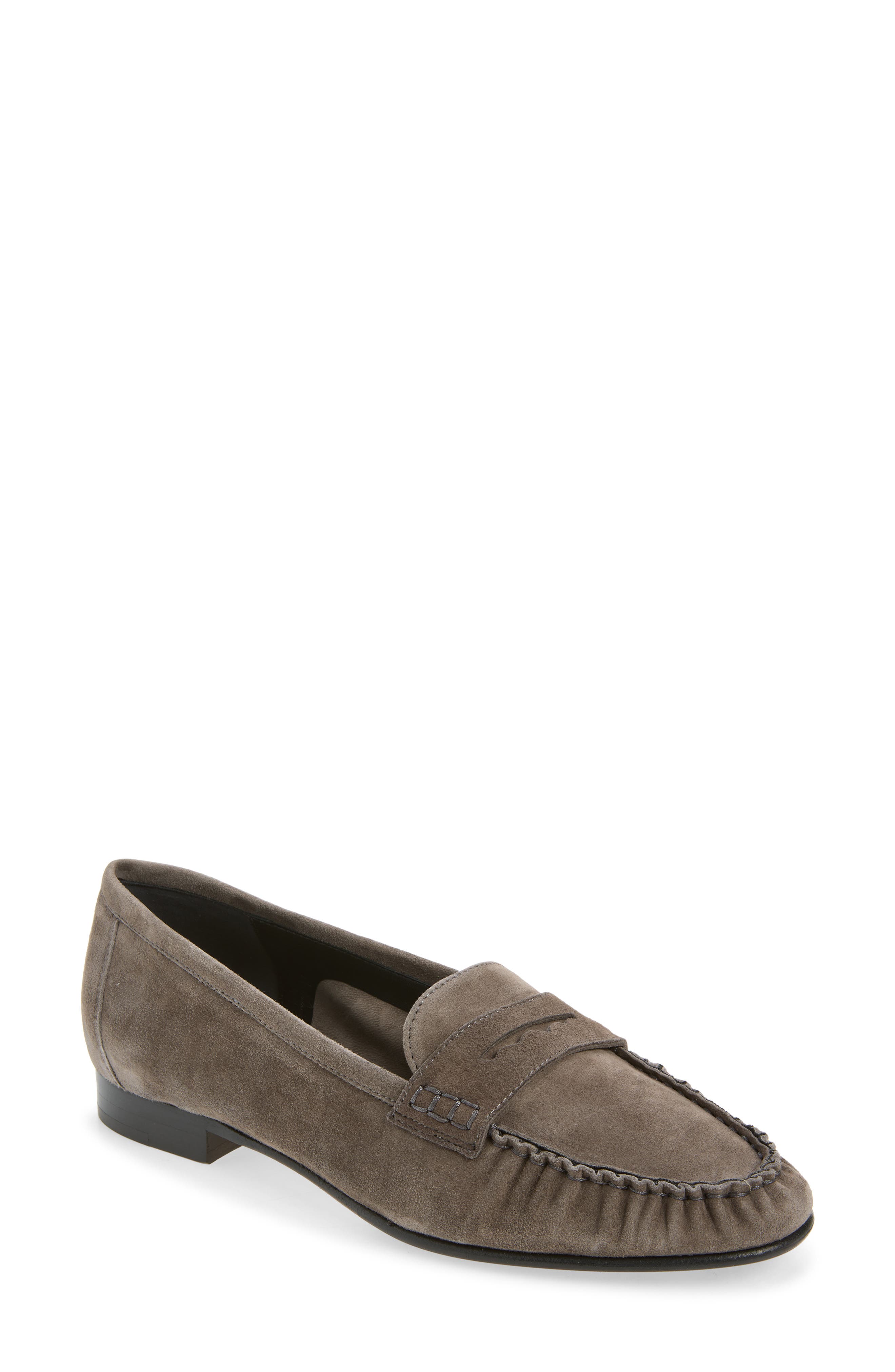 Aldous Penny Loafer, Main, color, TAUPE