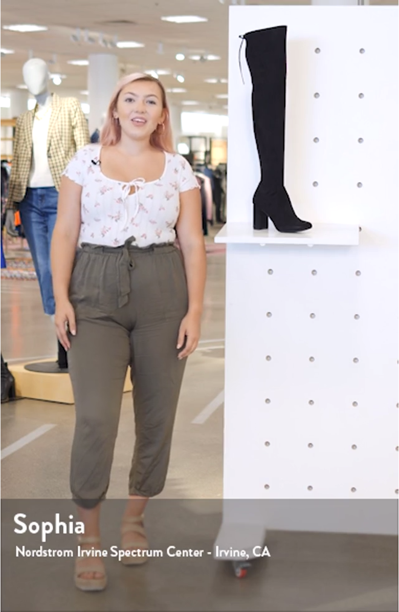 Juniper Over the Knee Boot, sales video thumbnail