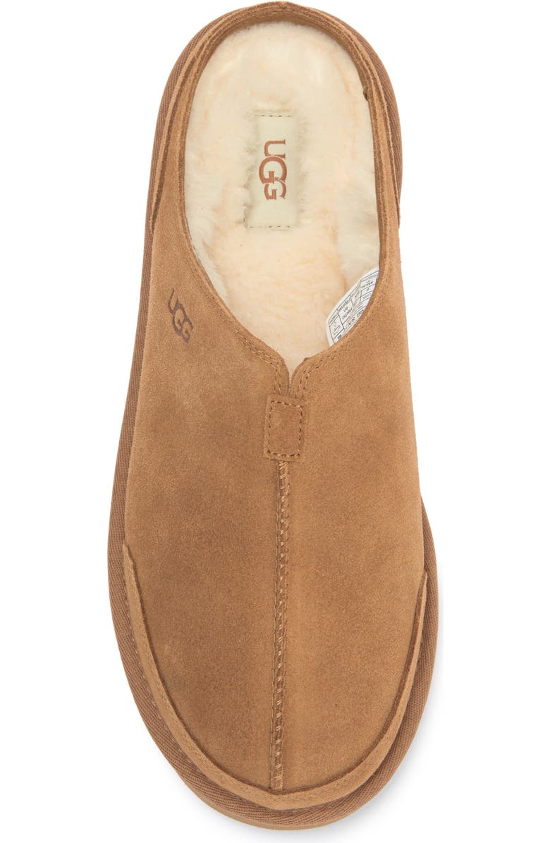 UGG<sup>®</sup> Marcman Wool Blend Lining Slipper, Alternate, color, Chestnut