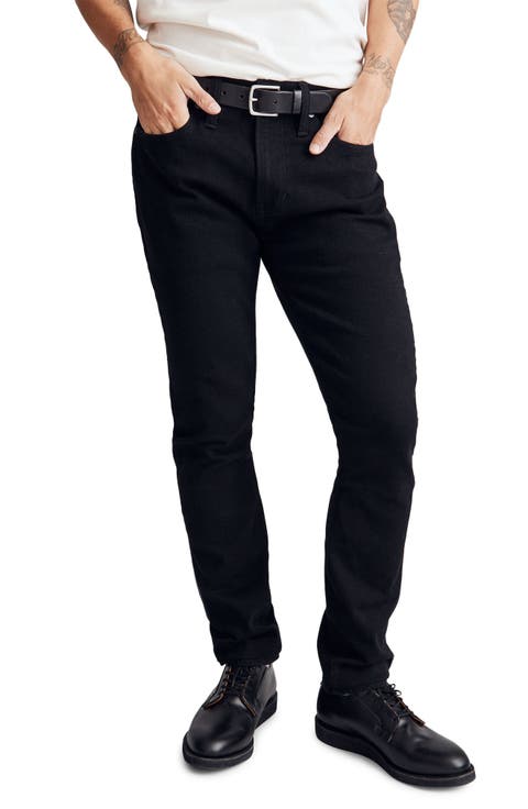 Athletic Slim Jeans (Black)