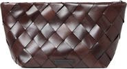 Loeffler Randall Melina Woven Leather Clutch
