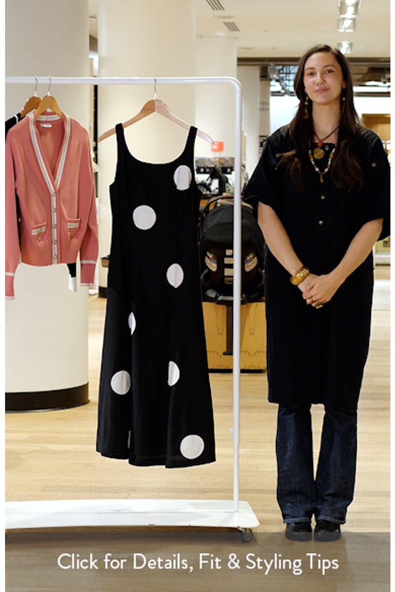 The Lucie Dot Midi Dress video
