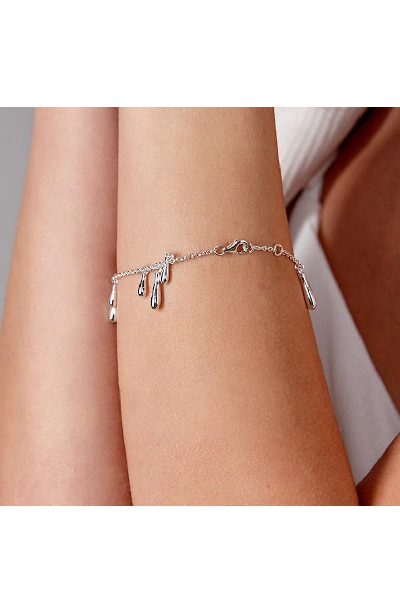 Lucy Quartermaine Cluster Bracelet, Alternate, color, Sterling Silver