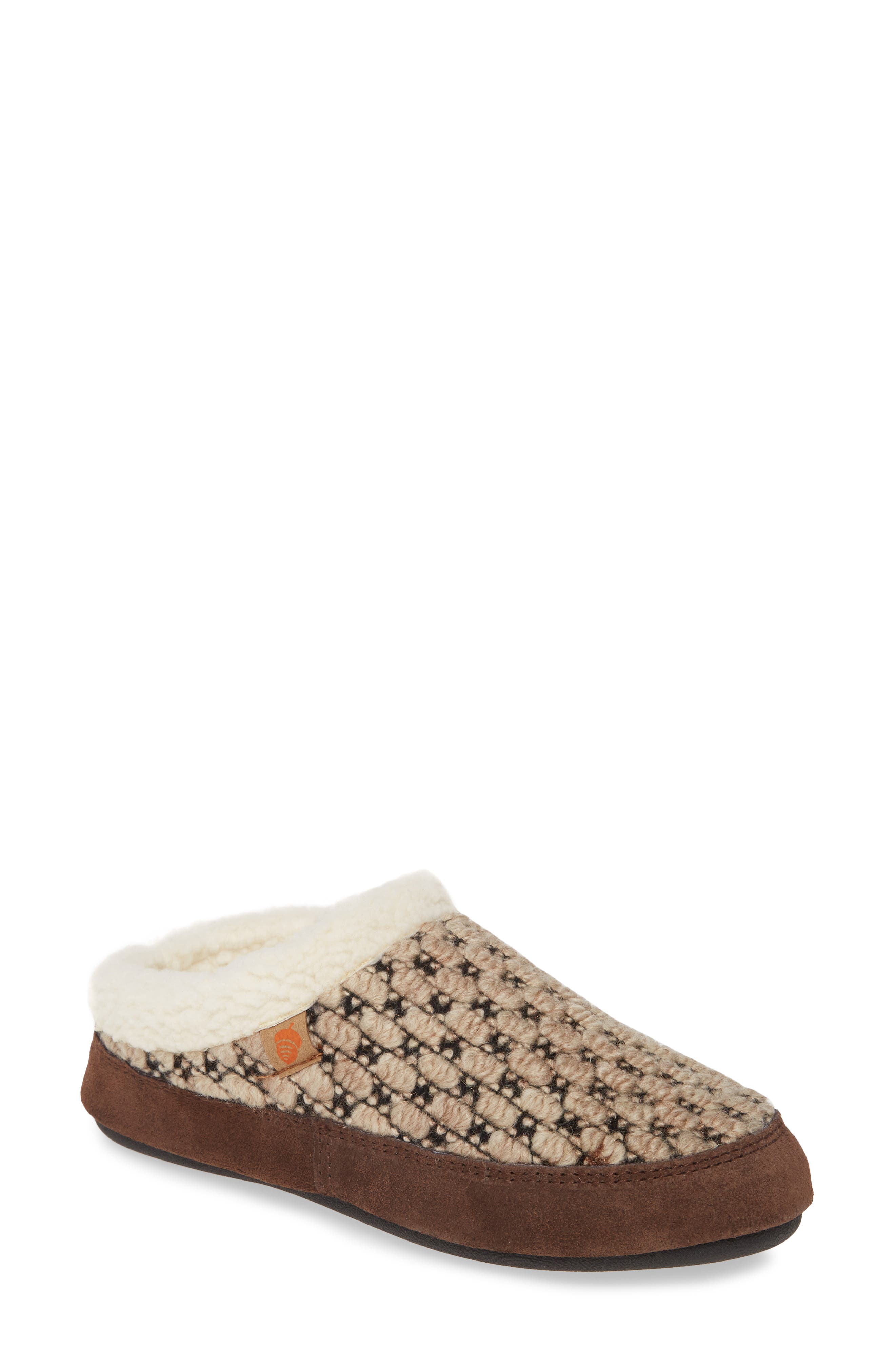 Acorn The Jam Faux Shearling Mule Slipper, Main, color, 