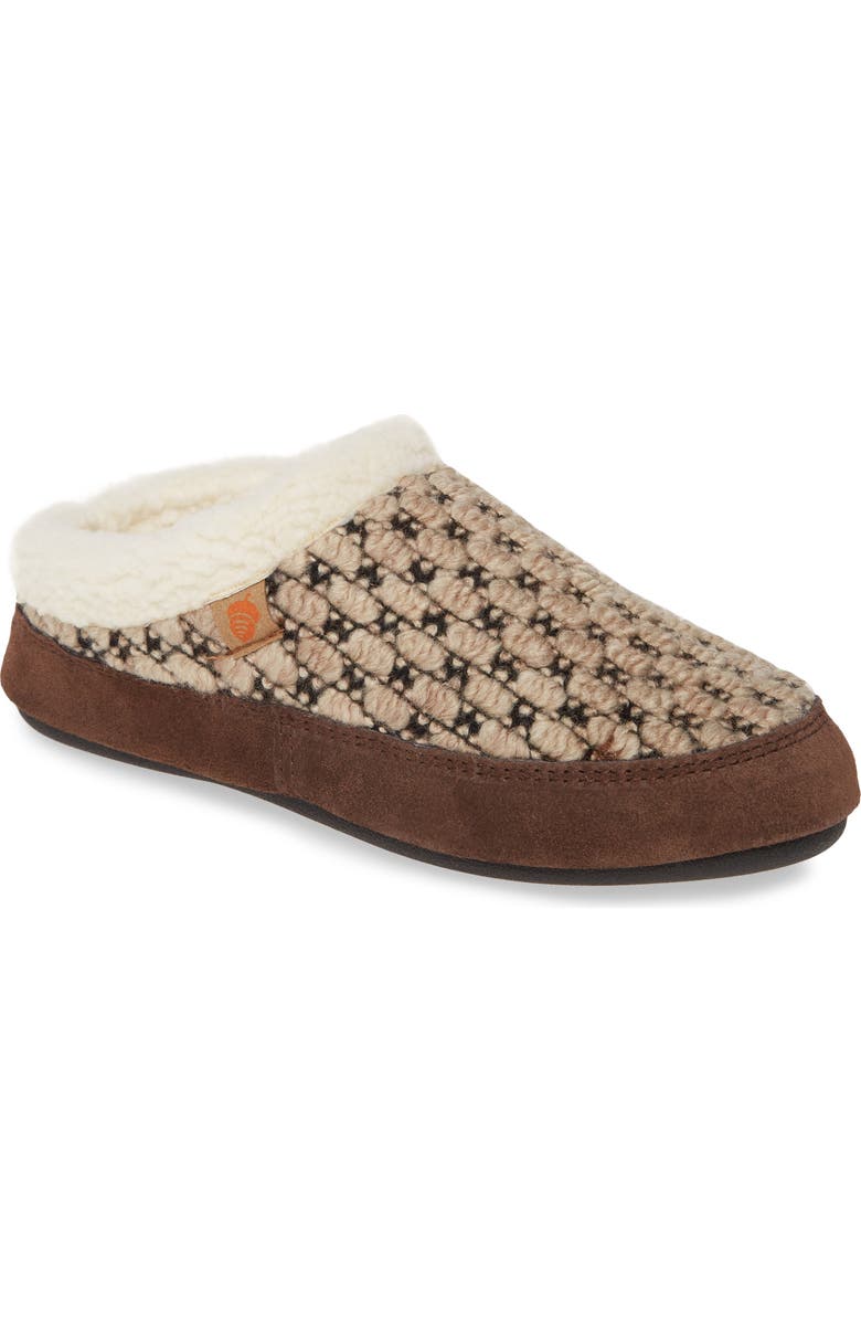 Acorn The Jam Faux Shearling Mule Slipper, Main, color,