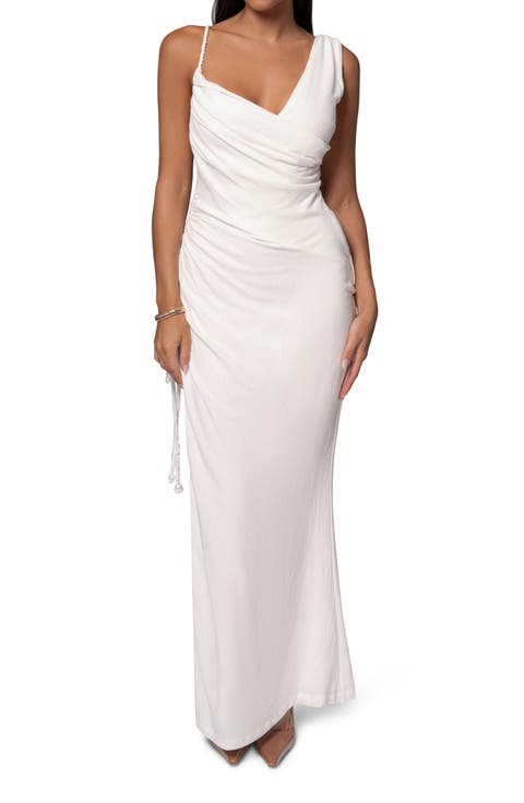 Dreaming of Summer Asymmetric Maxi Dress