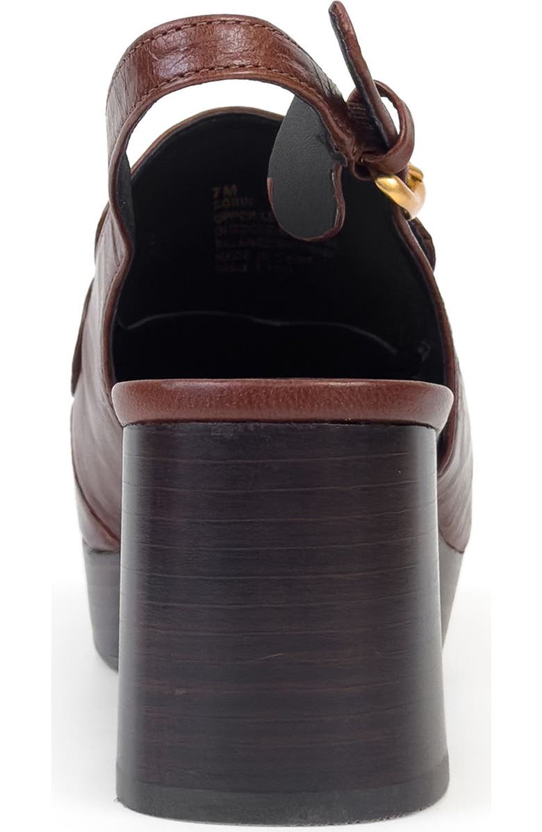 Aerosoles Sorin Slingback Bit Loafer Pump, Alternate, color, Sequoia Leather