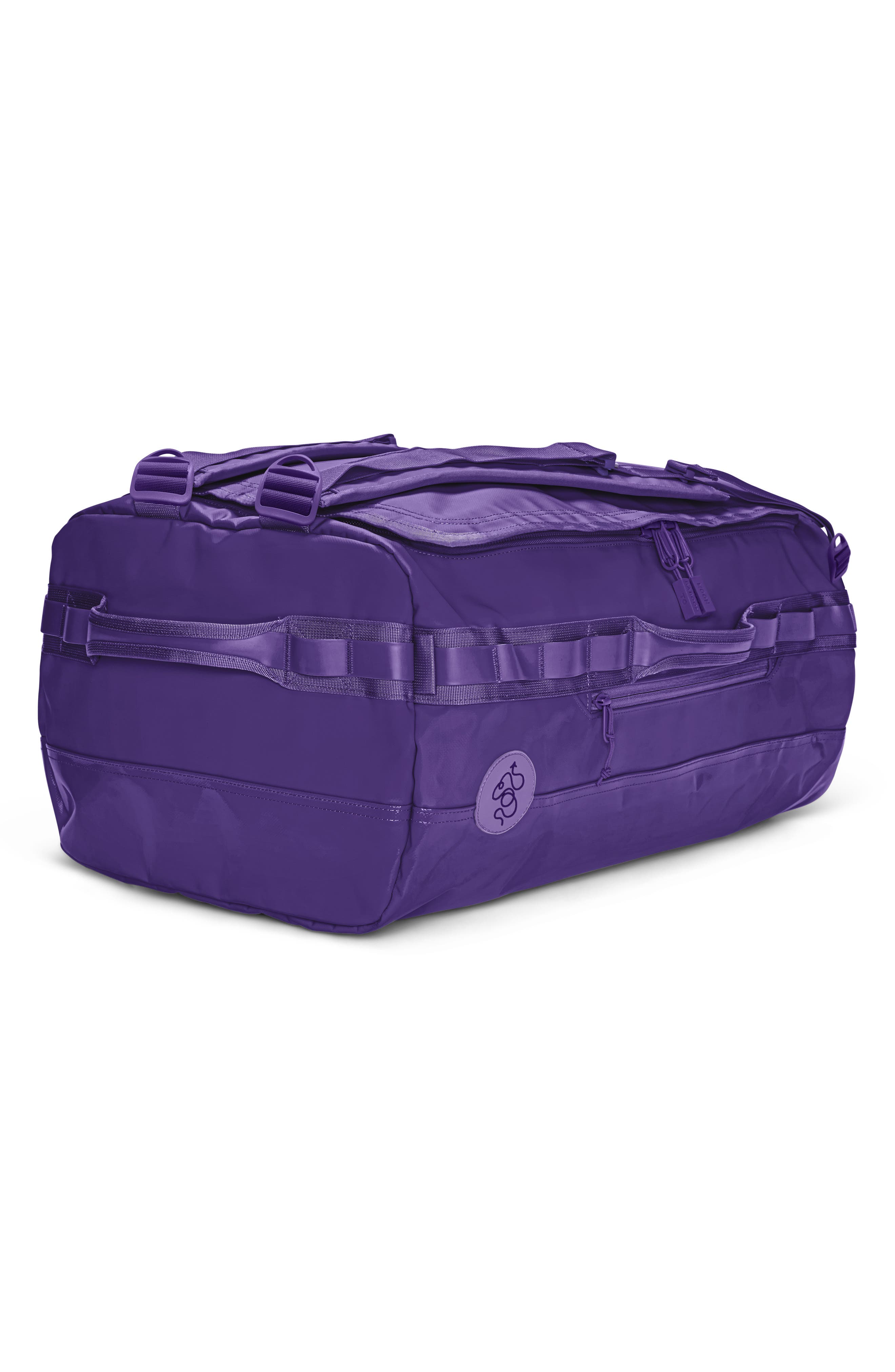 Baboon to the Moon Go-Bag Big Duffle Bag, Alternate, color, Purple