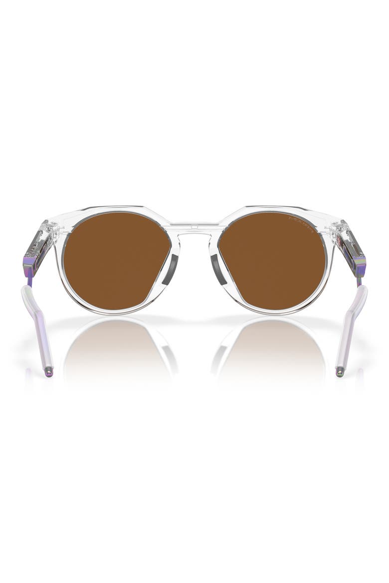 HSTN 52mm Irregular Sunglasses, Alternate, color, VIOLET