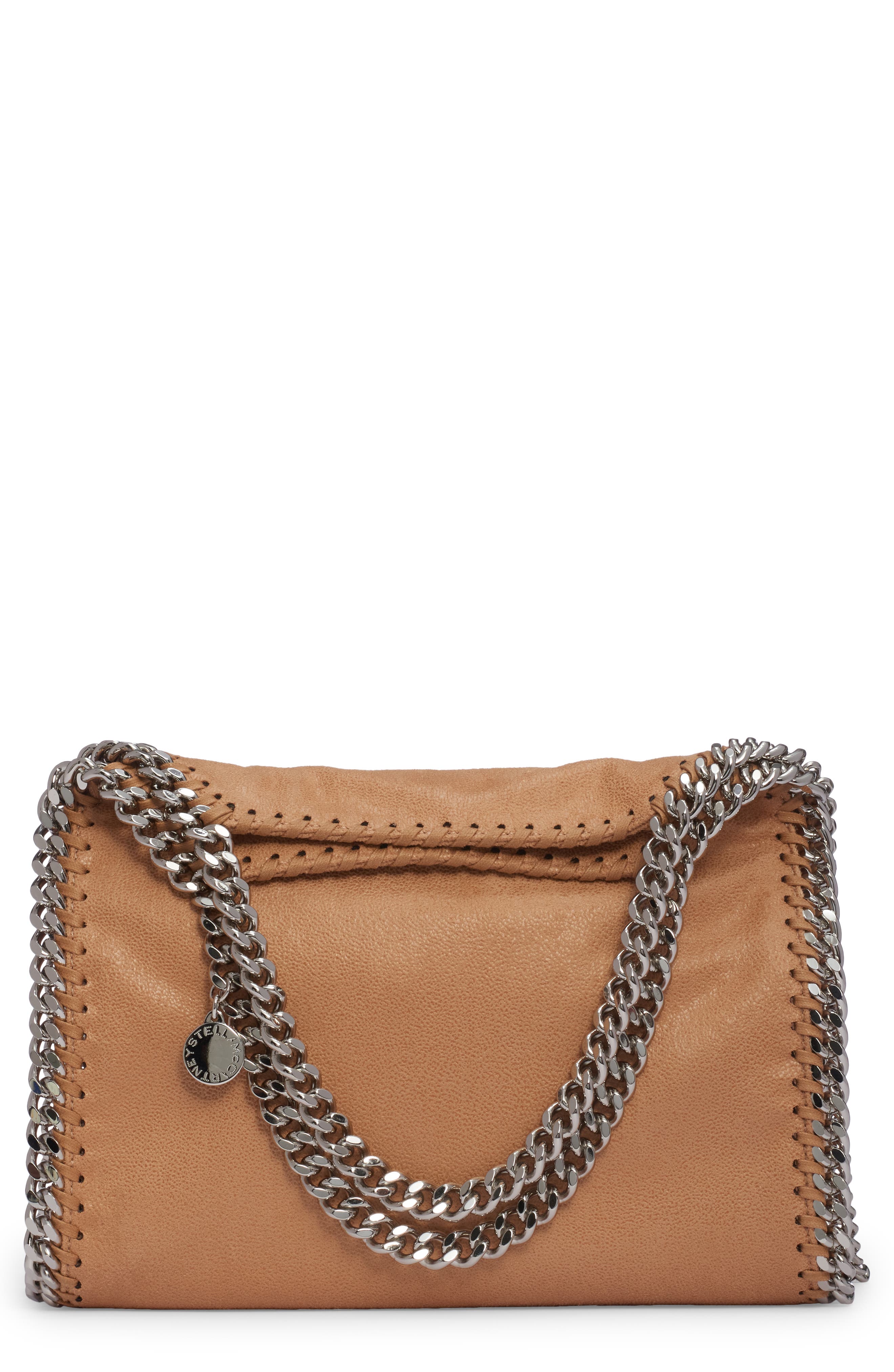 Stella McCartney Mini Falabella Faux Leather Tote, Main, color, 