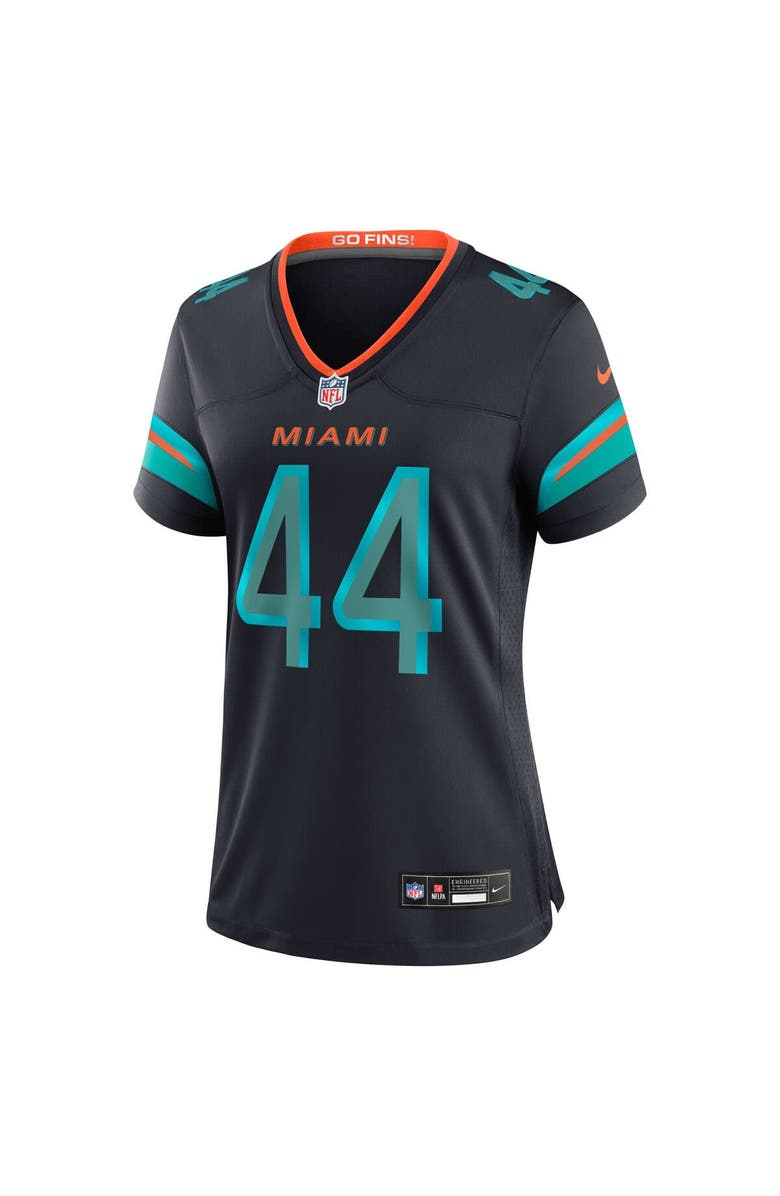 Nike Women's Nike Chop Robinson Pitch Blue Miami Dolphins 2025 Rivalries Collection Game Jersey, Alternate, color, Navy
